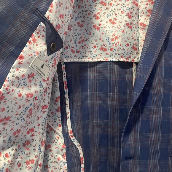 Southern Pines viscose linen sportcoat men’s size large - Picture 7 of 9